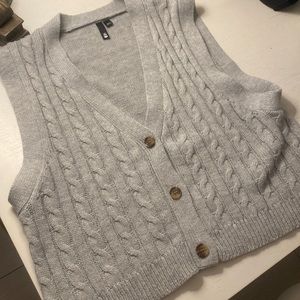 Garage button down vest